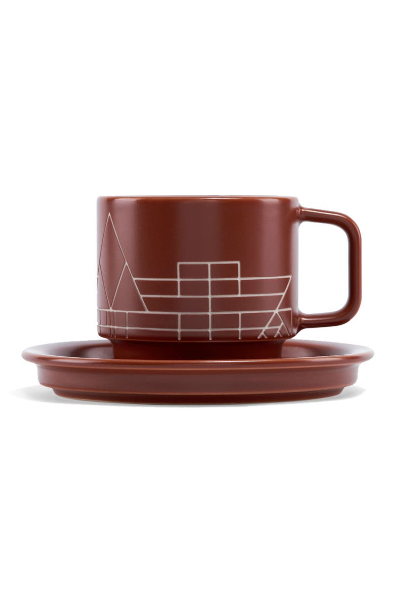 Frank Lloyd Wright 10-Piece Tea Set, Alternate, color, NO COLOR