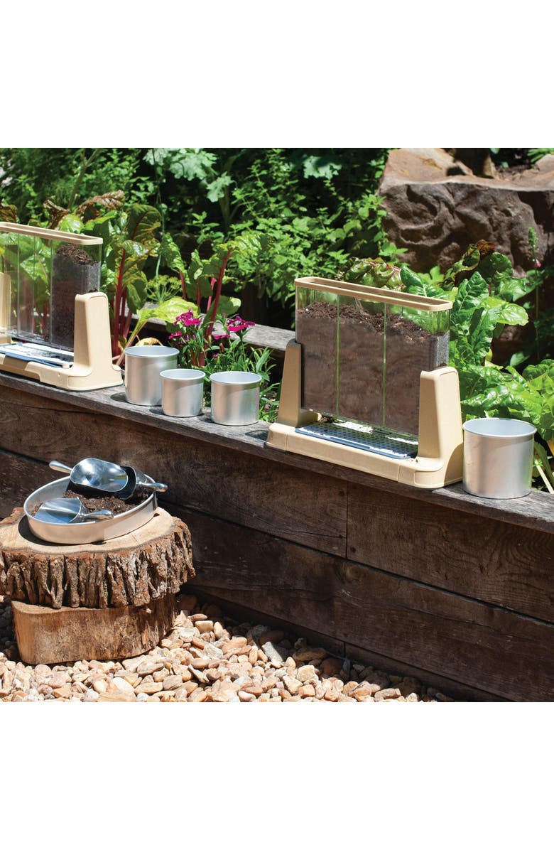 Kaplan Early Learning Company Sand Sifters With Scoops, Alternate, color, Silver