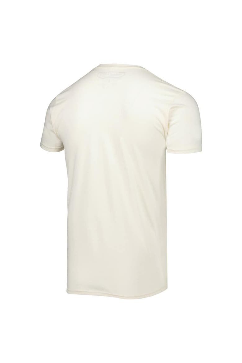Men's Mitchell & Ness Cream Golden State Warriors Hardwood Classics Americana Freedom T-Shirt, Alternate, color, Cream