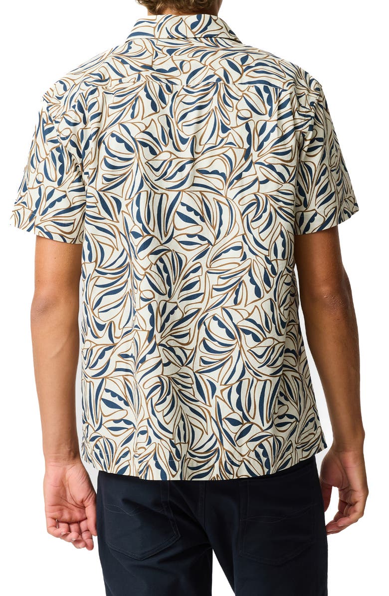 Rodd & Gunn Palmbrook Short Sleeve Button-Up Shirt, Alternate, color, Natural