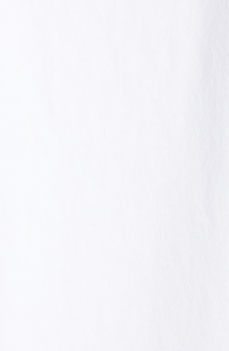 Acne Studios Extorr Stamp Logo Organic Cotton T-Shirt, Alternate, color, Optic White