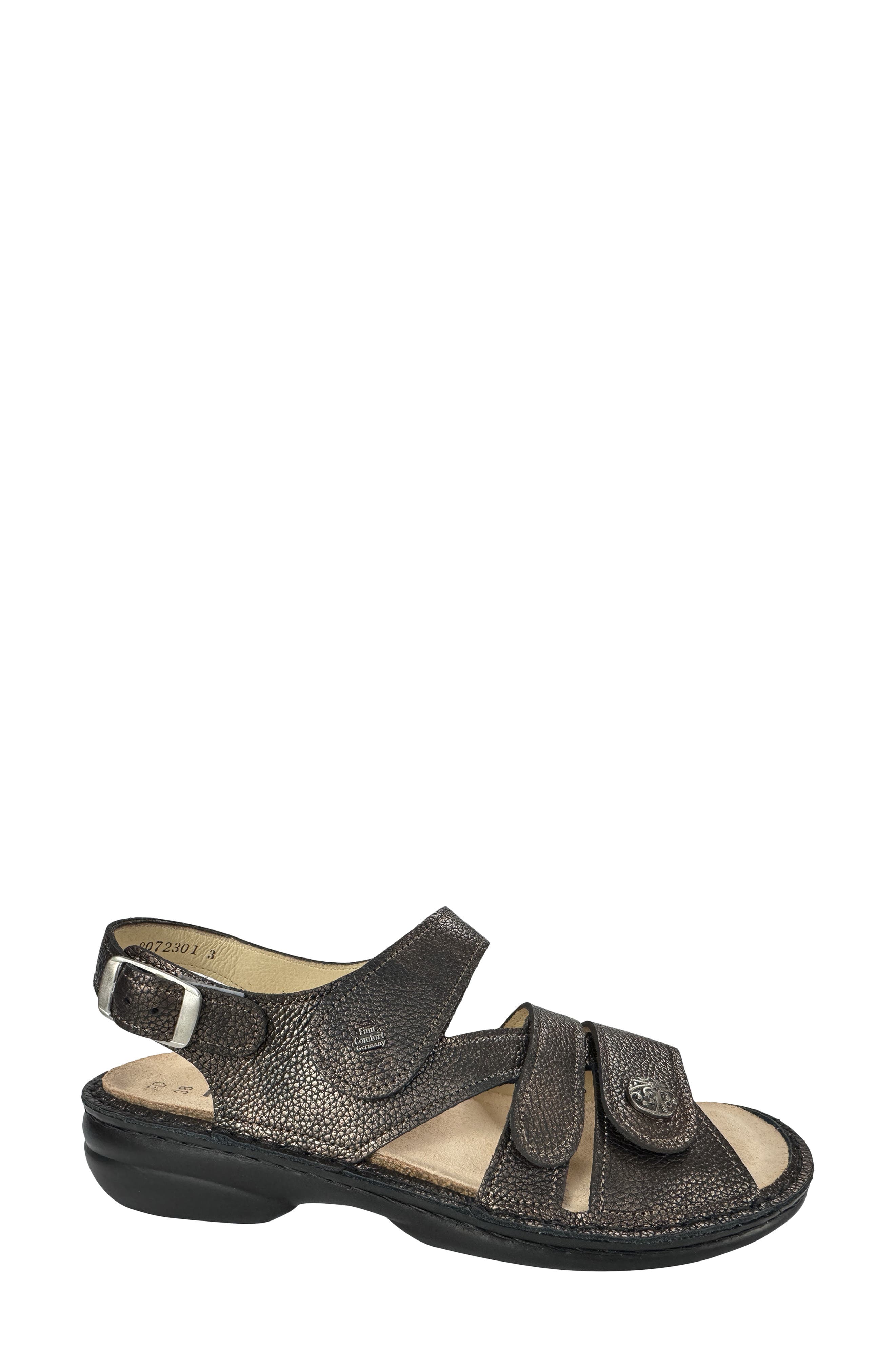 Finn Comfort Gomera Sandal, Alternate, color, Copper Natural