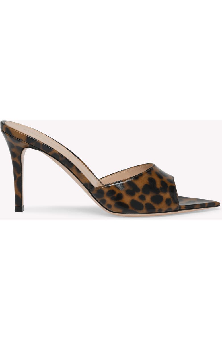 Gianvito Rossi Elle 85 Mule, Main, color, Brown Nappa