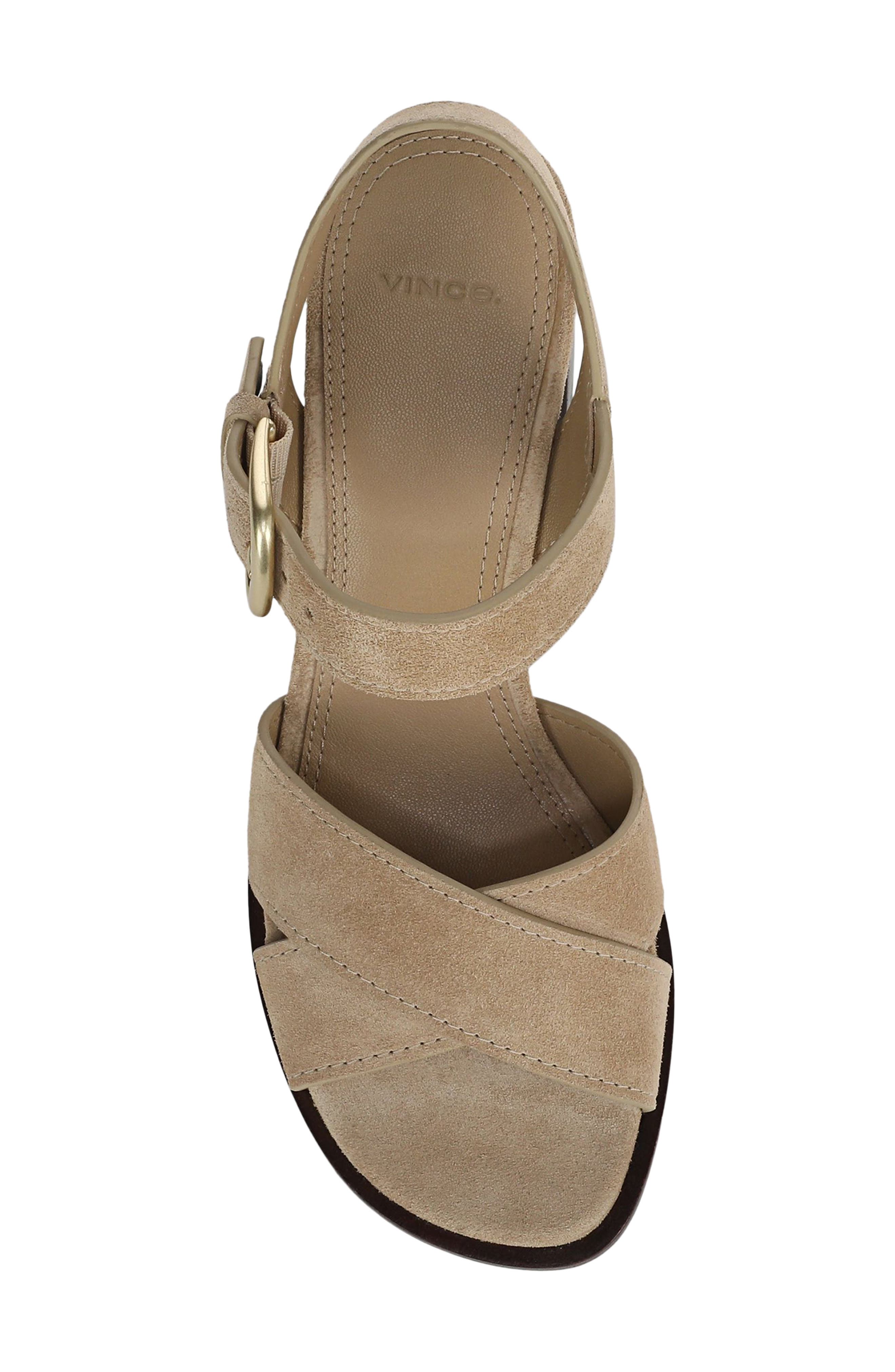 Salma Ankle Strap Sandal, Alternate, color, DUNE