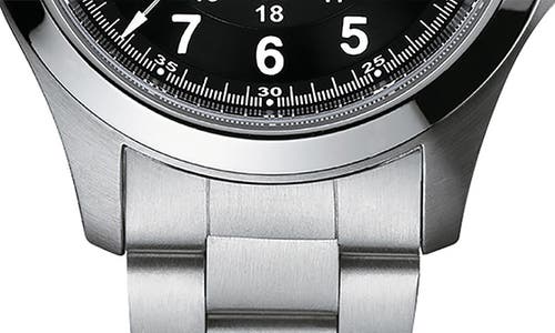 Hamilton Khaki Field King Automatic Bracelet Watch, 40mm In Black