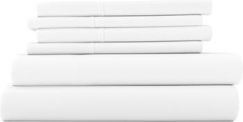 HOMESPUN Premium Ultra Soft 6 Piece Microfiber Solid Sheet Set | Nordstromrack