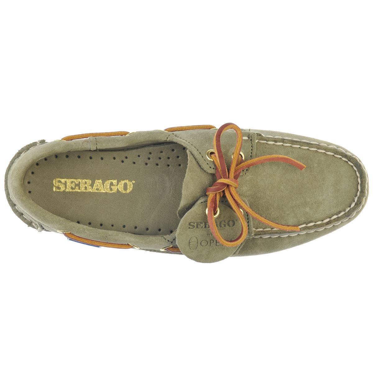 Sebago Portland Artisan Womans Boat Shoes, Alternate, color, Giungla