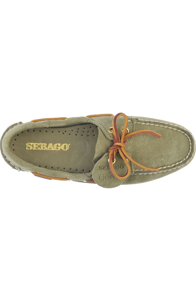 Sebago Portland Artisan Womans Boat Shoes, Alternate, color, Giungla