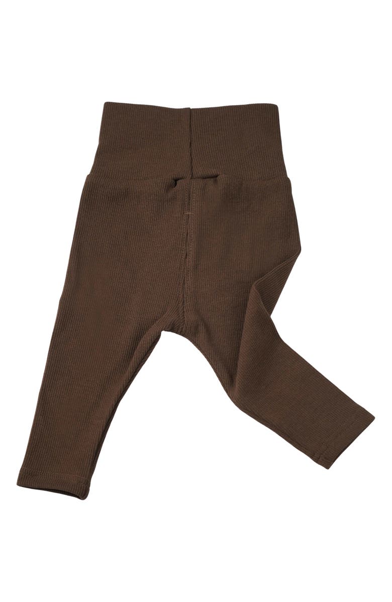 Ashmi & Co. Ayo Rib Cotton Pants, Alternate, color, Brown