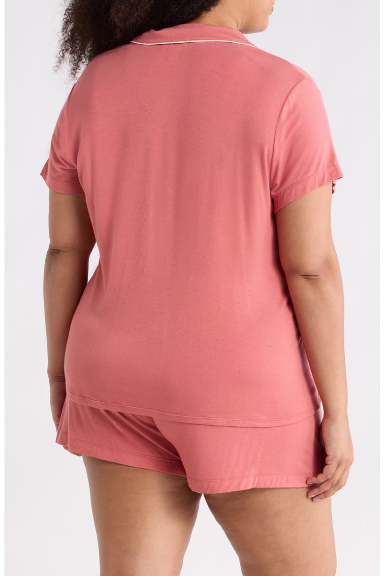 Tranquility Short Pajamas, Alternate, color, PINK CEDAR