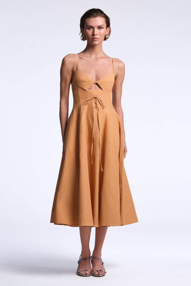 Hallie Dress, Main, color, Brown