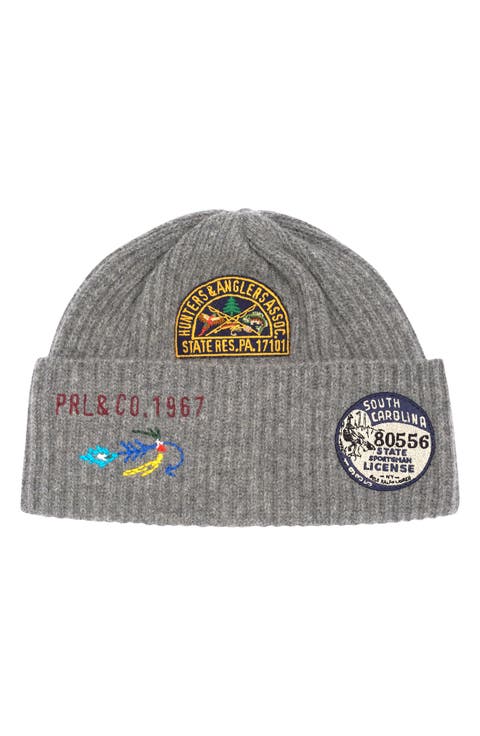 Patch Watch Cap Beanie