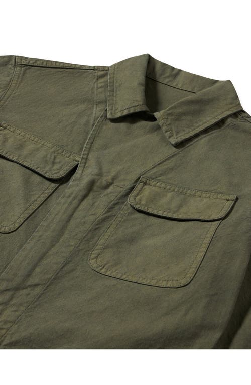 Fortela Vania Cotton Jumpsuit In Green