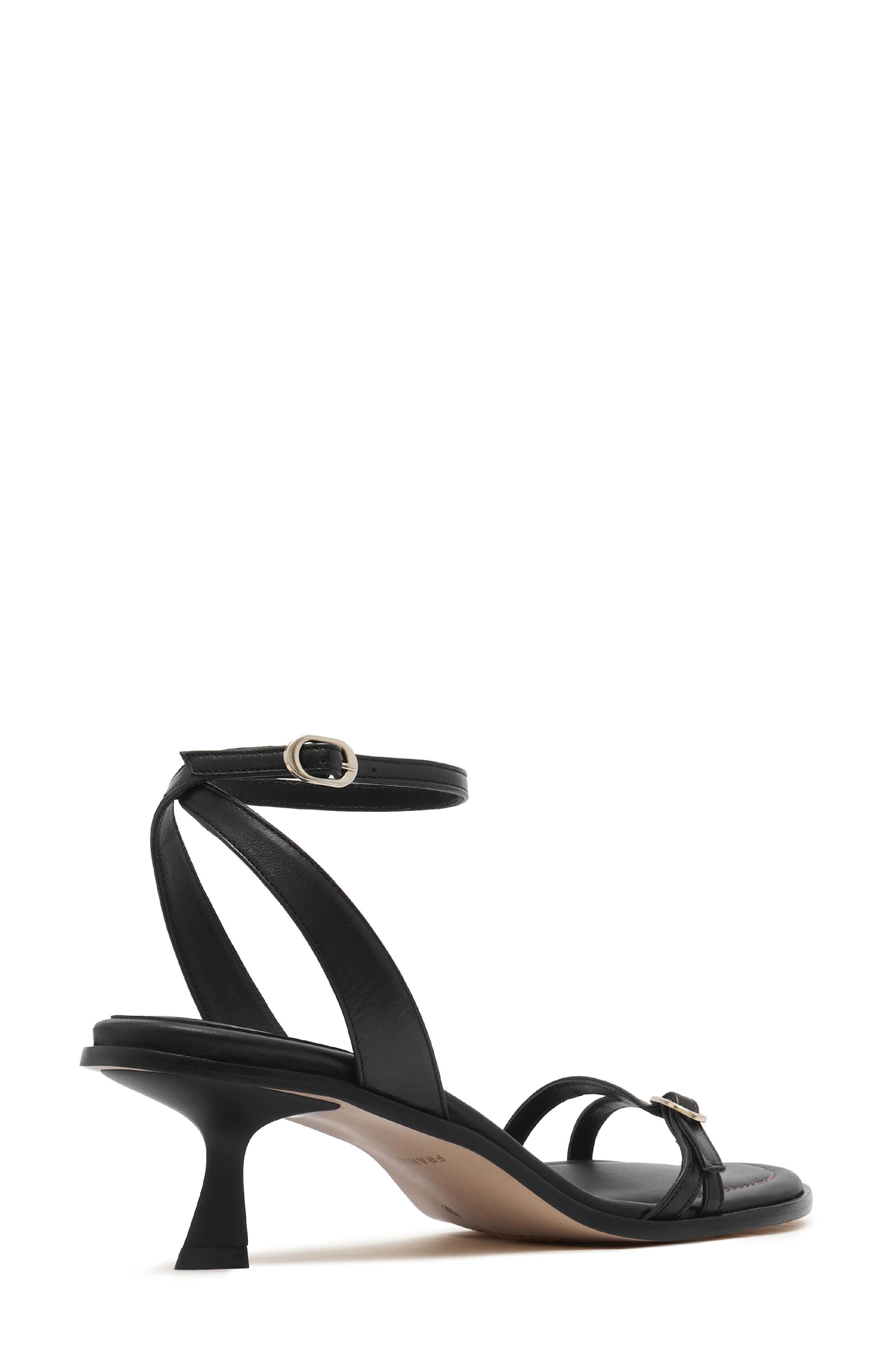 FRANKIE4 Jolie Slide Ankle Strap Sandal, Alternate, color, Black