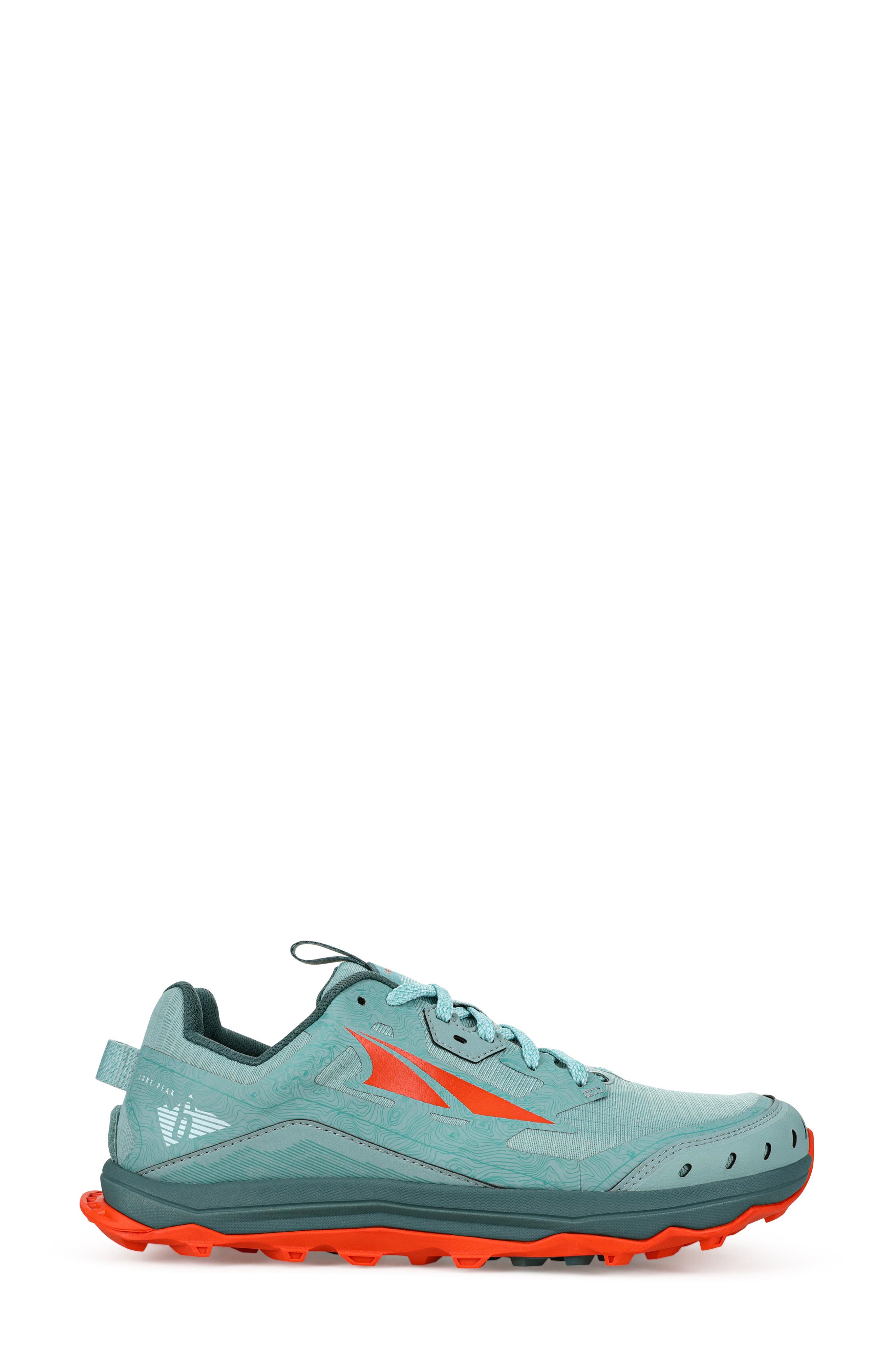 Lone Peak 6 Trail Running Shoe, Alternate, color, DUSTY TEAL
