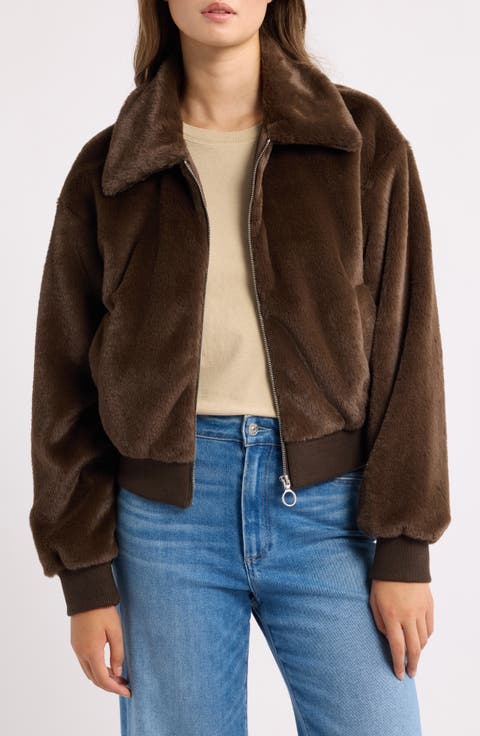 Faux Fur Jacket