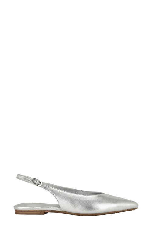 Calvin Klein Galiana Slingback Pointed Toe Flat