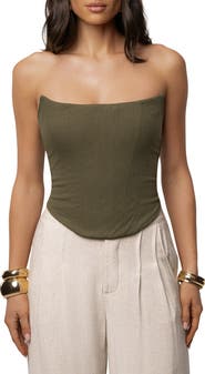 JLUXLABEL Fenix Reversible Linen Corset