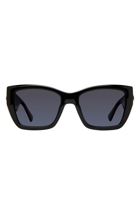 Kensington 54mm Gradient Rectangular Sunglasses