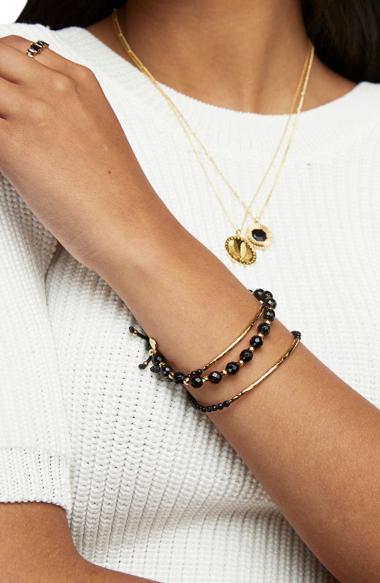gorjana Power Stone Stretch Bracelet, Alternate, color,