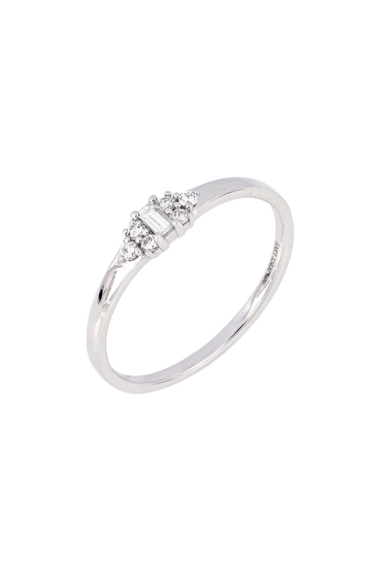 Gatsby Diamond Stacking Ring, Alternate, color, 18KW
