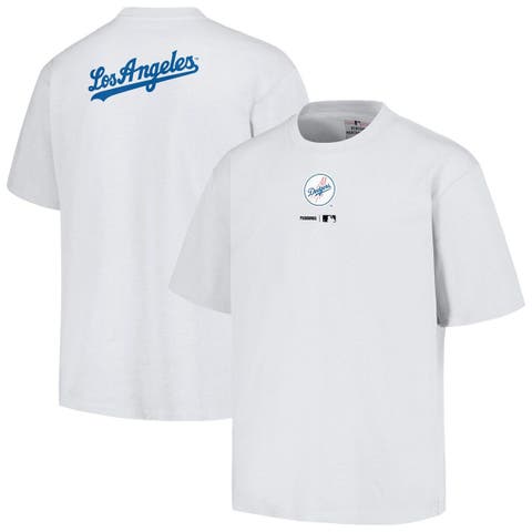Men's PLEASURES  White Los Angeles Dodgers Mascot T-Shirt