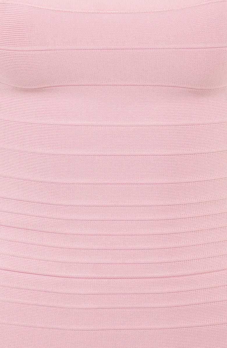 HOUSE OF CB The Body Bandage Top, Alternate, color, Pink