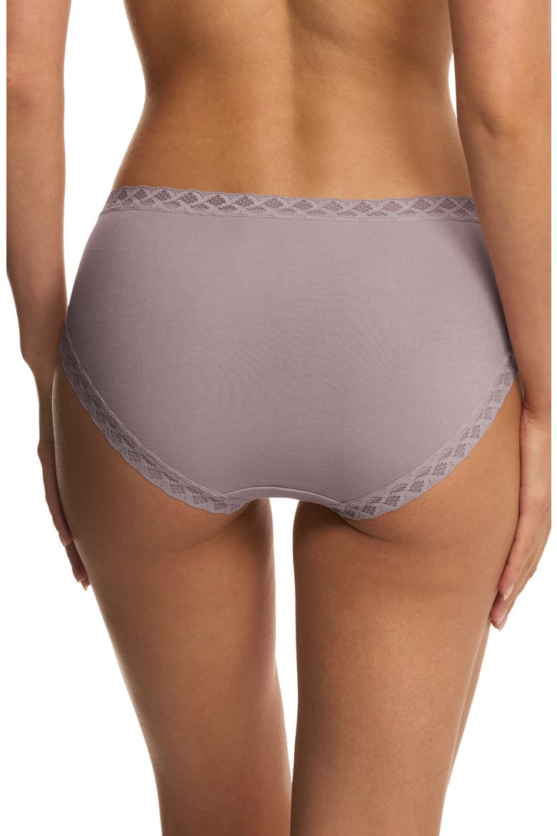 Bliss Cotton French Cut Briefs, Alternate, color, SILVER PEONY