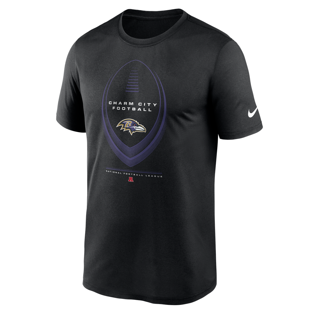 Nike Men's Nike Black Baltimore Ravens Legend Icon Dri-FIT T-Shirt (Men ...