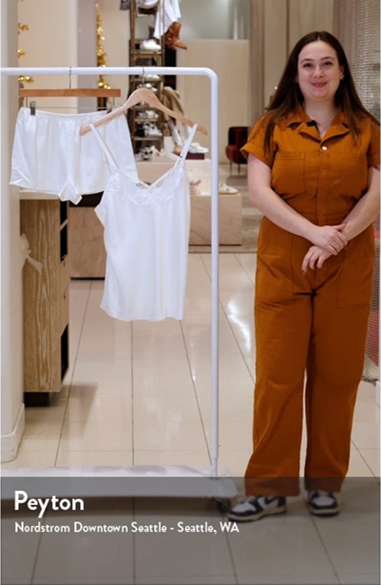 Kylie Charm Satin Short Pajamas, sales video thumbnail