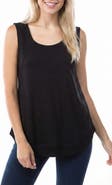APNY Curve Hem Cotton Tank