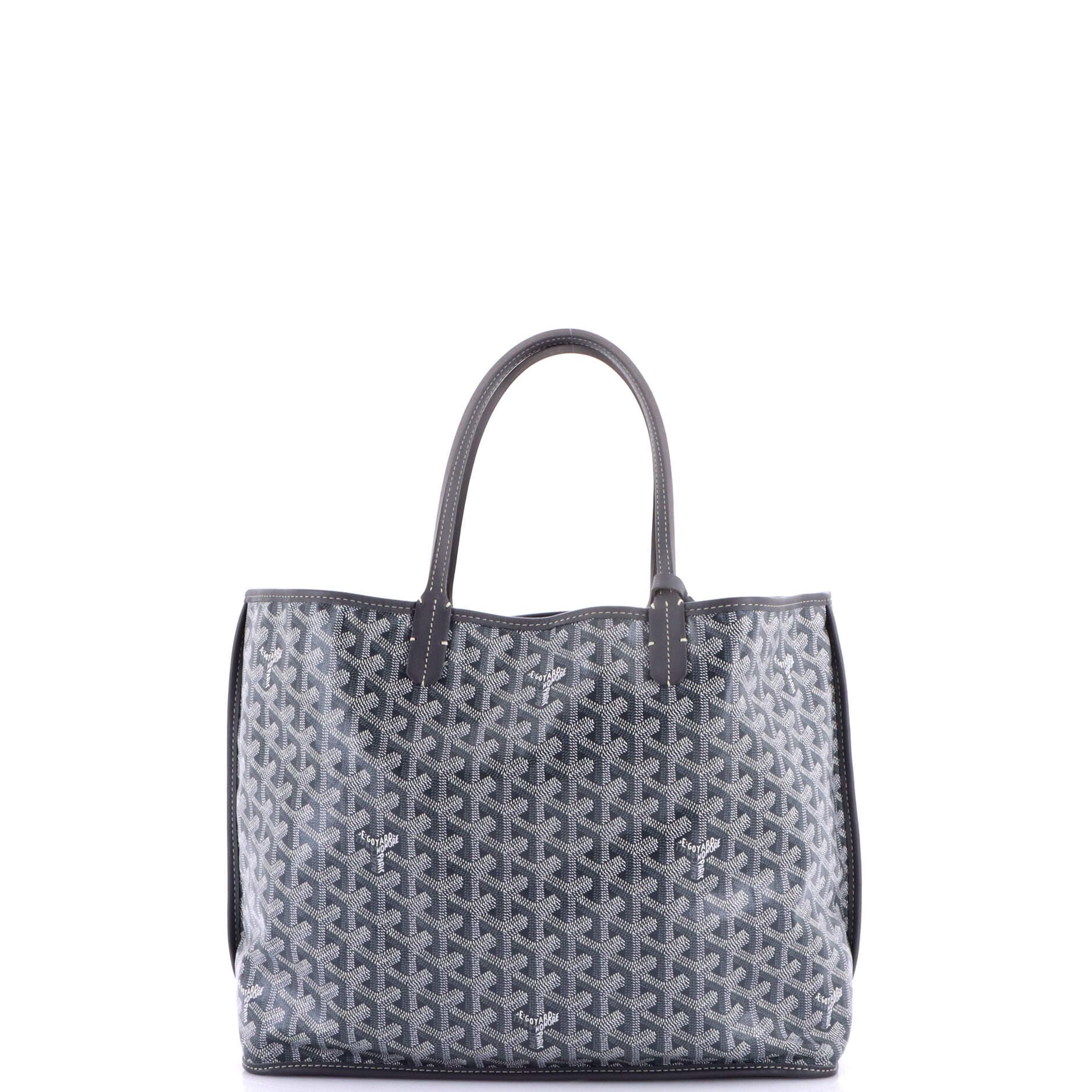 Anjou Reversible Tote Coated Canvas PM, Alternate, color, Gray