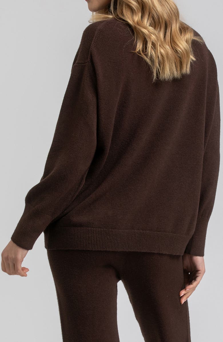 PIETRO BRUNELLI MATERNITY Turtleneck Maternity Sweater, Alternate, color,