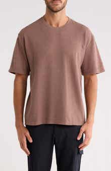 Lucky Brand Textured Boxy Knit T-Shirt