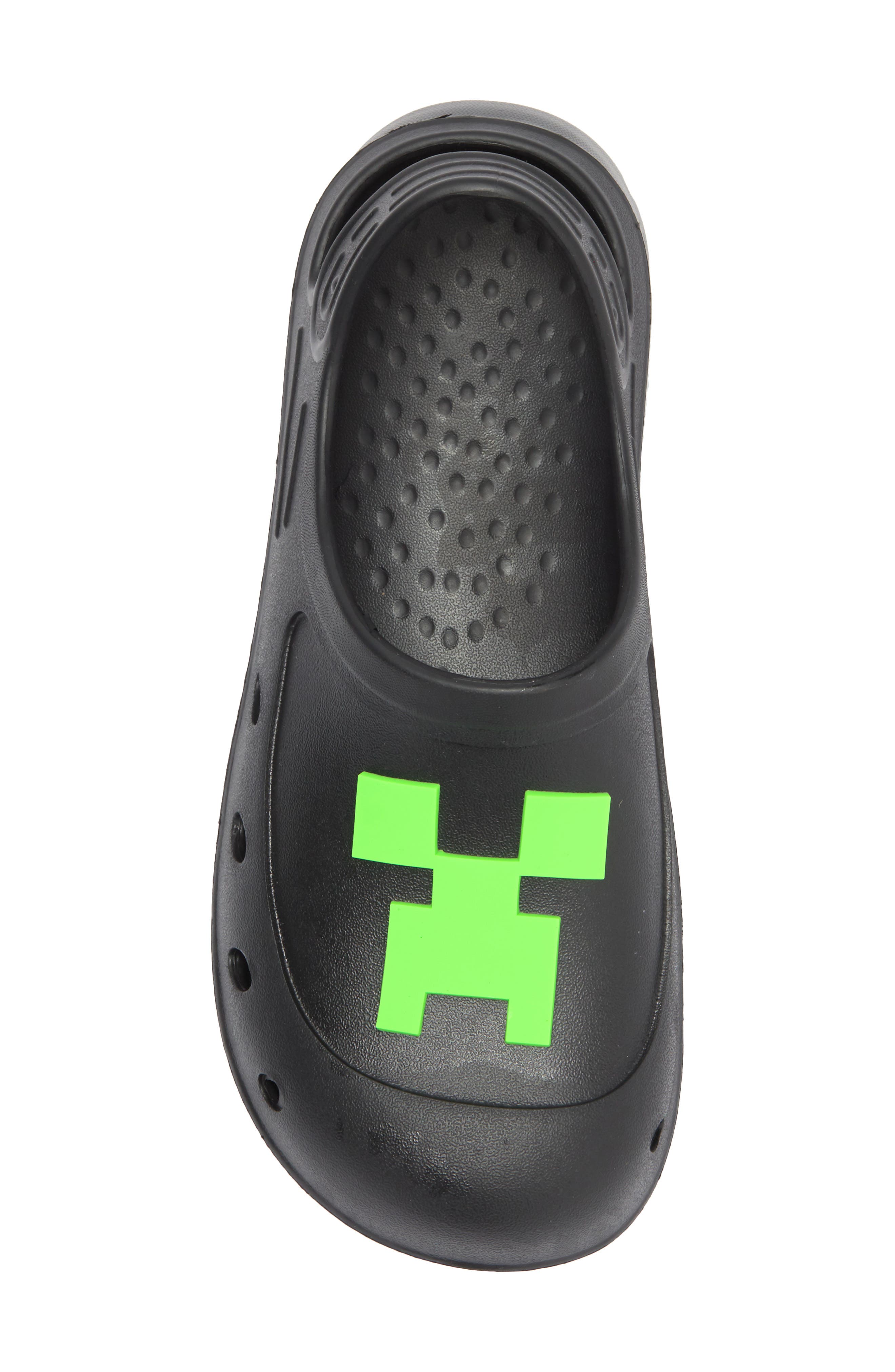 SG Footwear Kids' Minecraft<sup>®</sup> Molded Clog, Alternate, color, Black