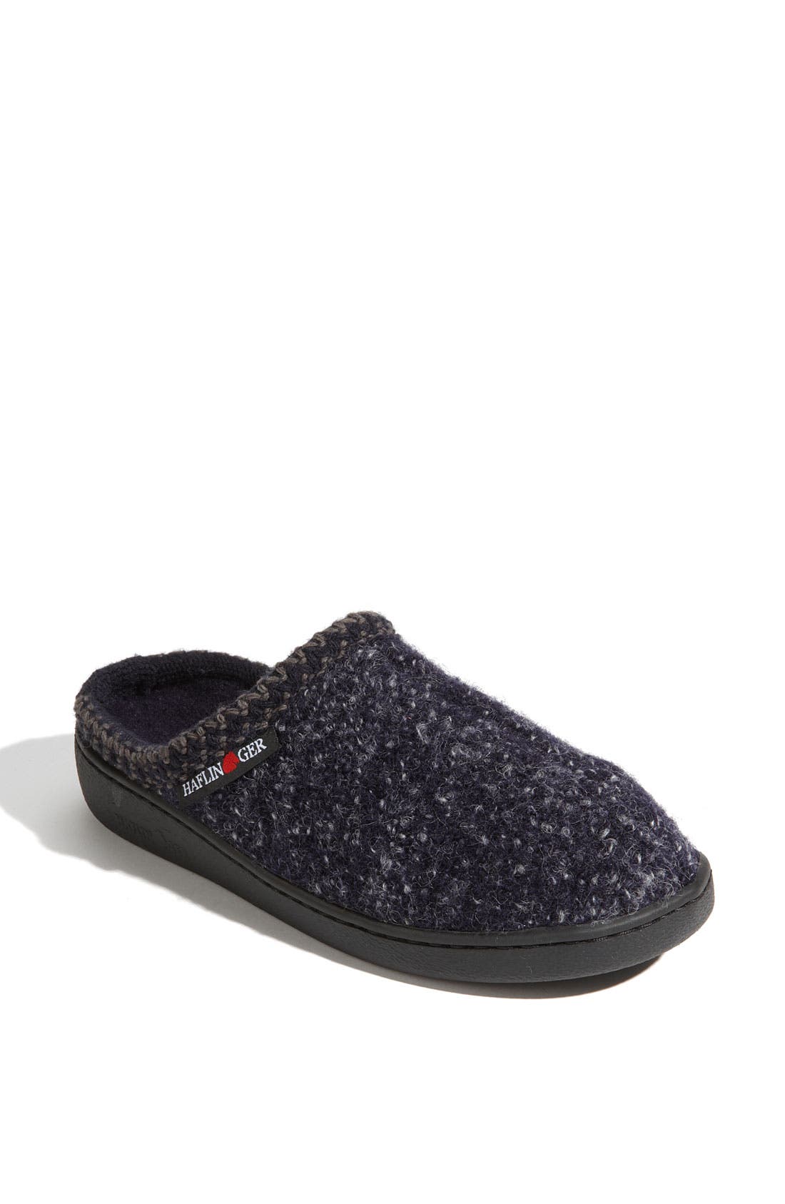 Hardsole Classic Slipper, Main, color, NAVY SPECKLED