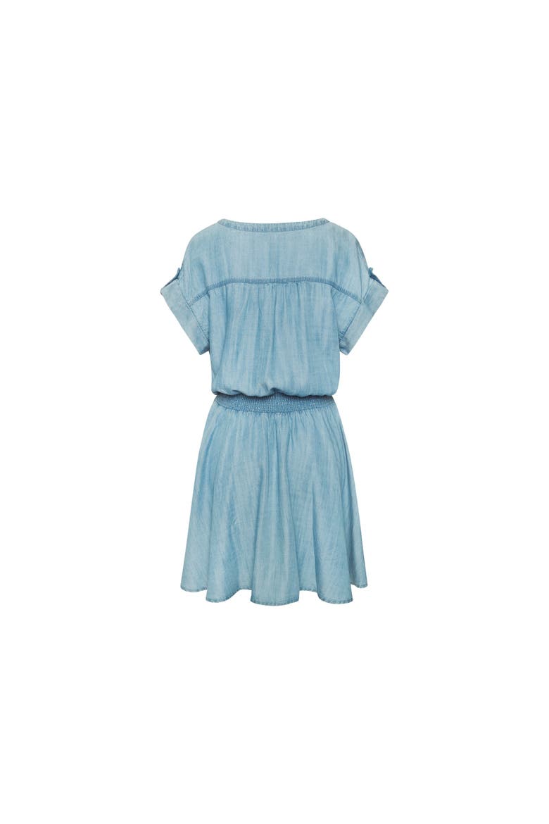 Denim Look Dress, Alternate, color, Denim