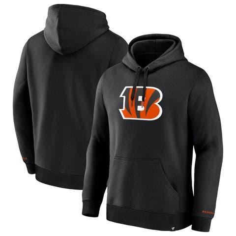 Men's Fanatics  Black Cincinnati Bengals Legacy Fleece Pullover Hoodie