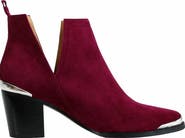 Belle & Bloom Austin Croc Embossed Ankle Boot