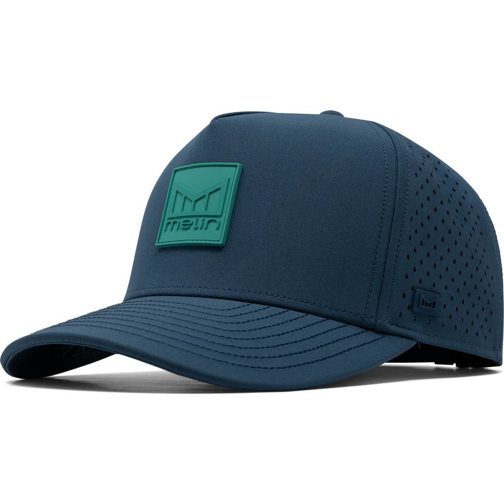 Melin Odyssey Stacked Hydro Performance Snapback Hat In Deep Dive