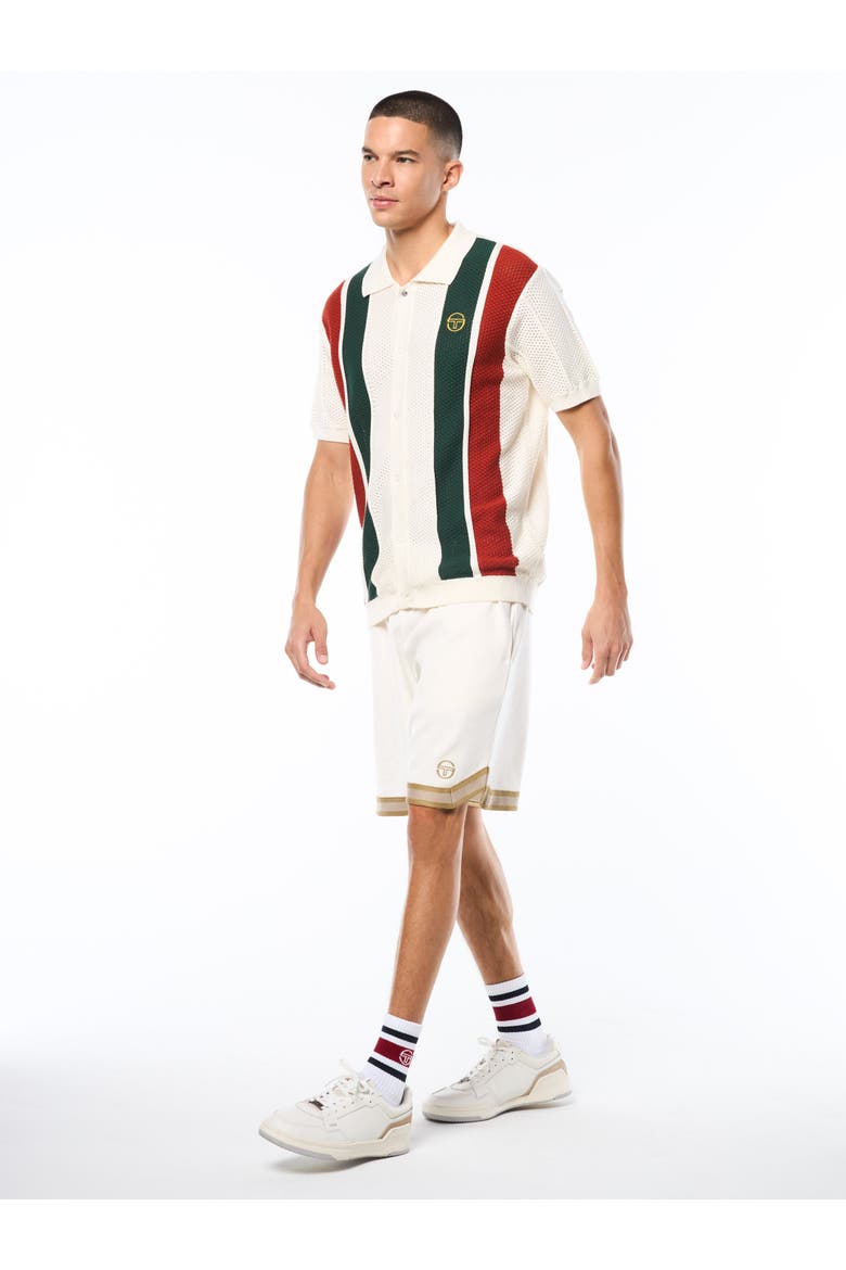 Montell Knit Polo, Alternate, color, GARDENIA