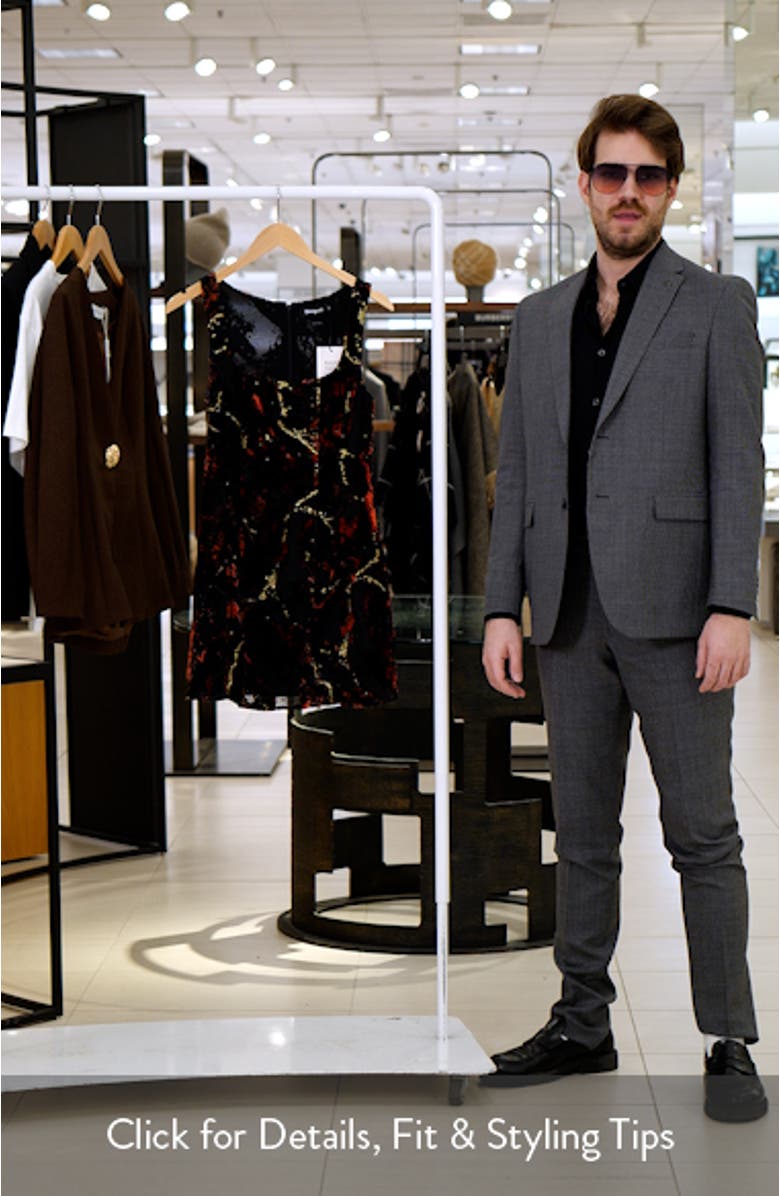 Metallic Sleeveless Velvet Dress, sales video thumbnail