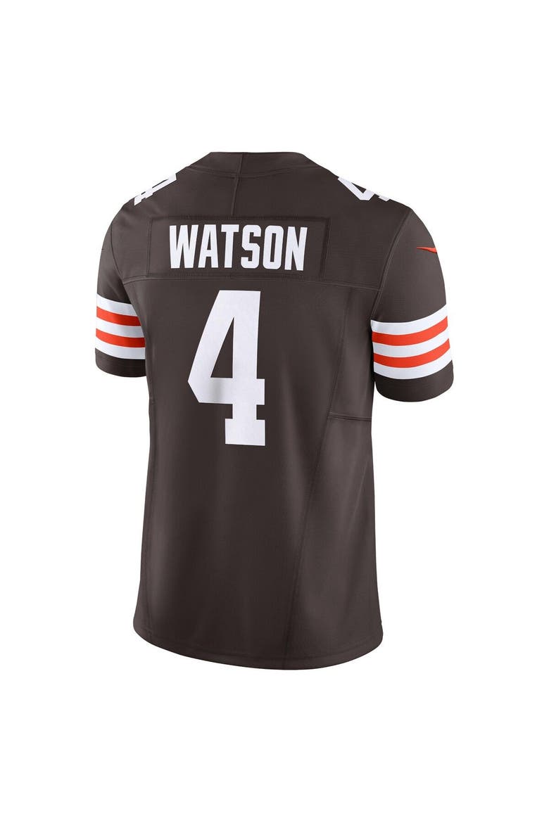 Men's Nike Deshaun Watson Brown Cleveland Browns Vapor F.U.S.E. Limited Jersey, Alternate, color, Brown