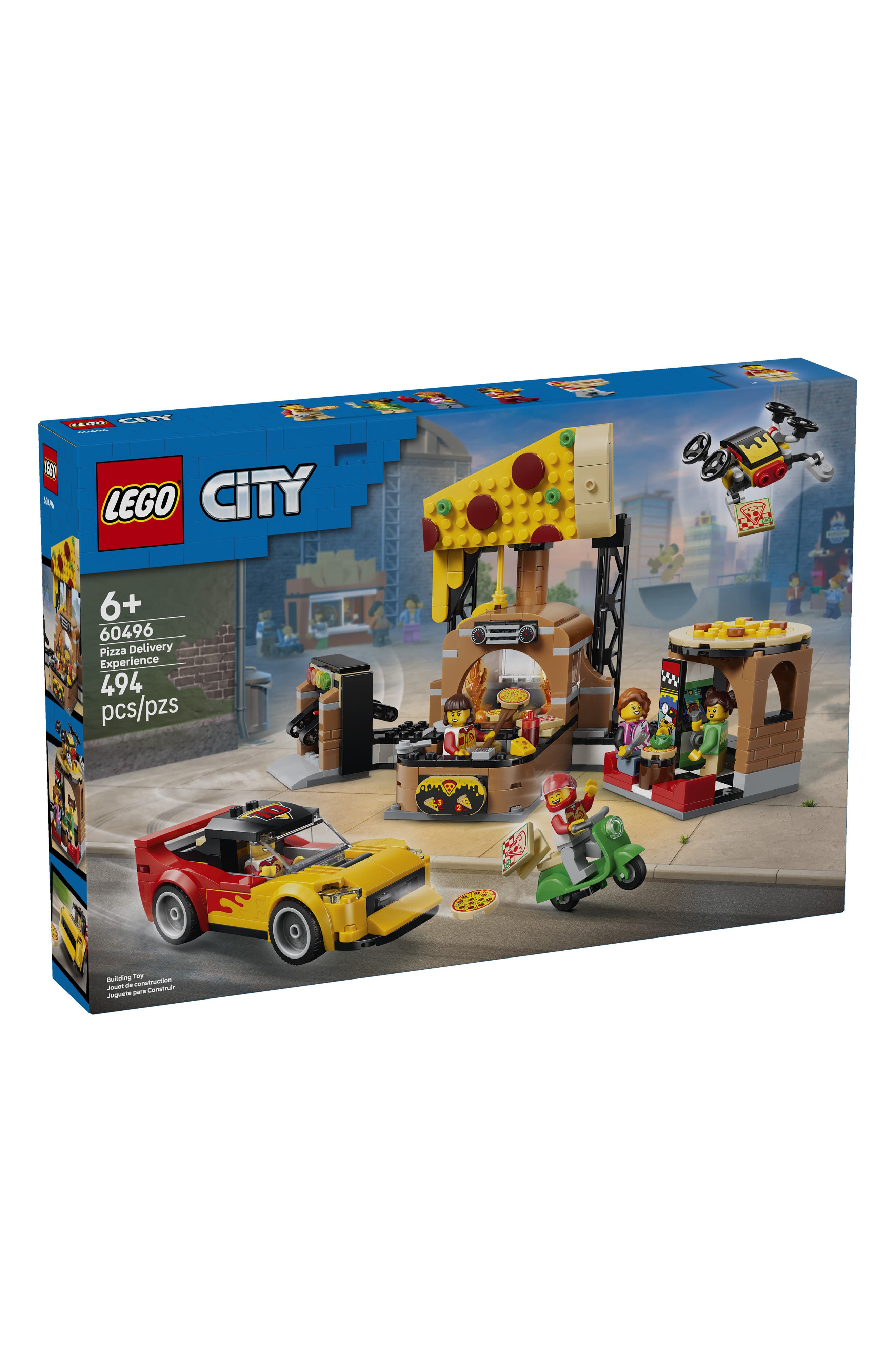 Pizza Delivery Experience 60496 Building Set