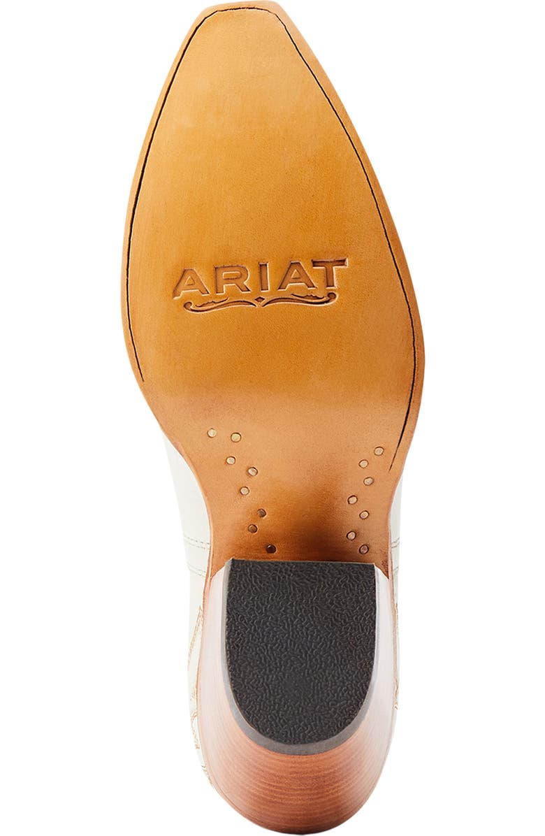 Ariat Dixon Western Boot, Alternate, color, Blanco