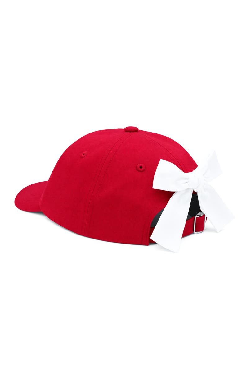 Bits & Bows America 250th Bow Baseball Hat, Alternate, color, Red