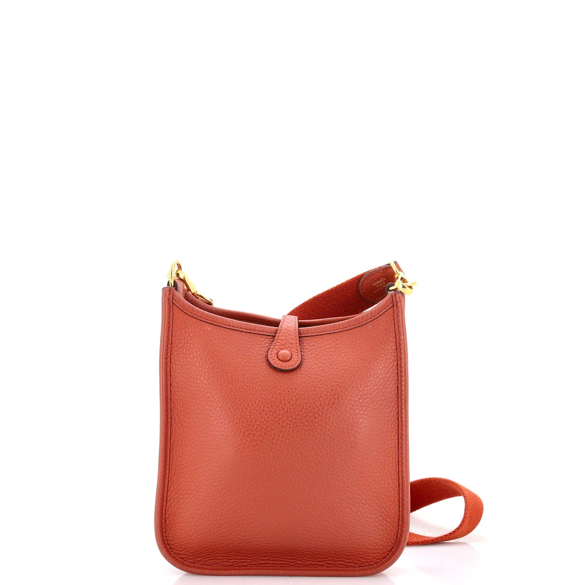 Pre-Owned Hermes Evelyne Bag Gen III Clemence TPM, Alternate, color, Cuivre
