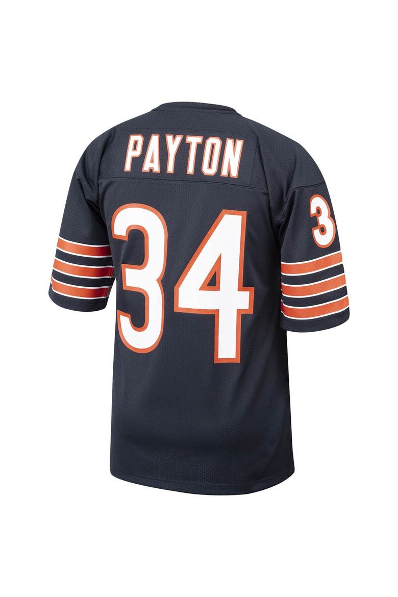Men's Mitchell & Ness Walter Payton Navy Chicago Bears 1985 Authentic Throwback Retired Player Jersey, Alternate, color, Navy