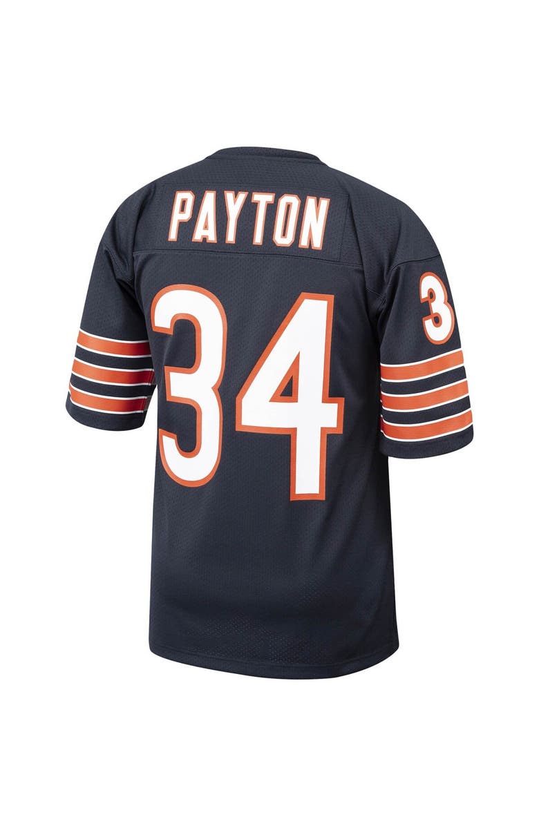 Mitchell & Ness Men's Mitchell & Ness Walter Payton Navy Chicago Bears 1985 Authentic Throwback Retired Player Jersey, Alternate, color, Navy
