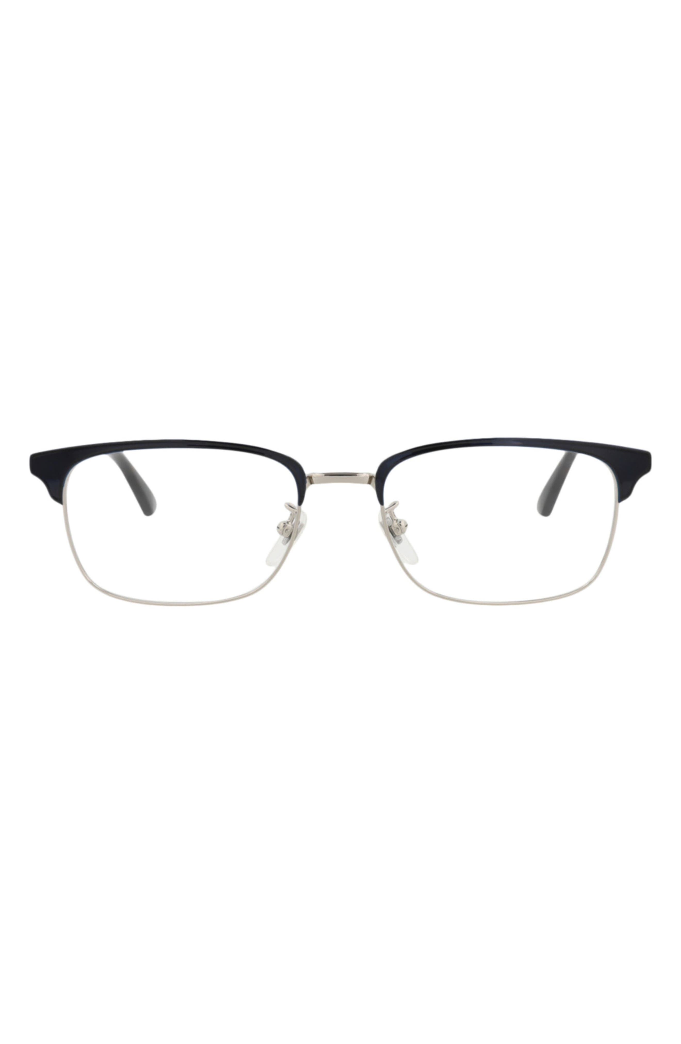 Gucci 53mm Half Rim Optical Glasses
